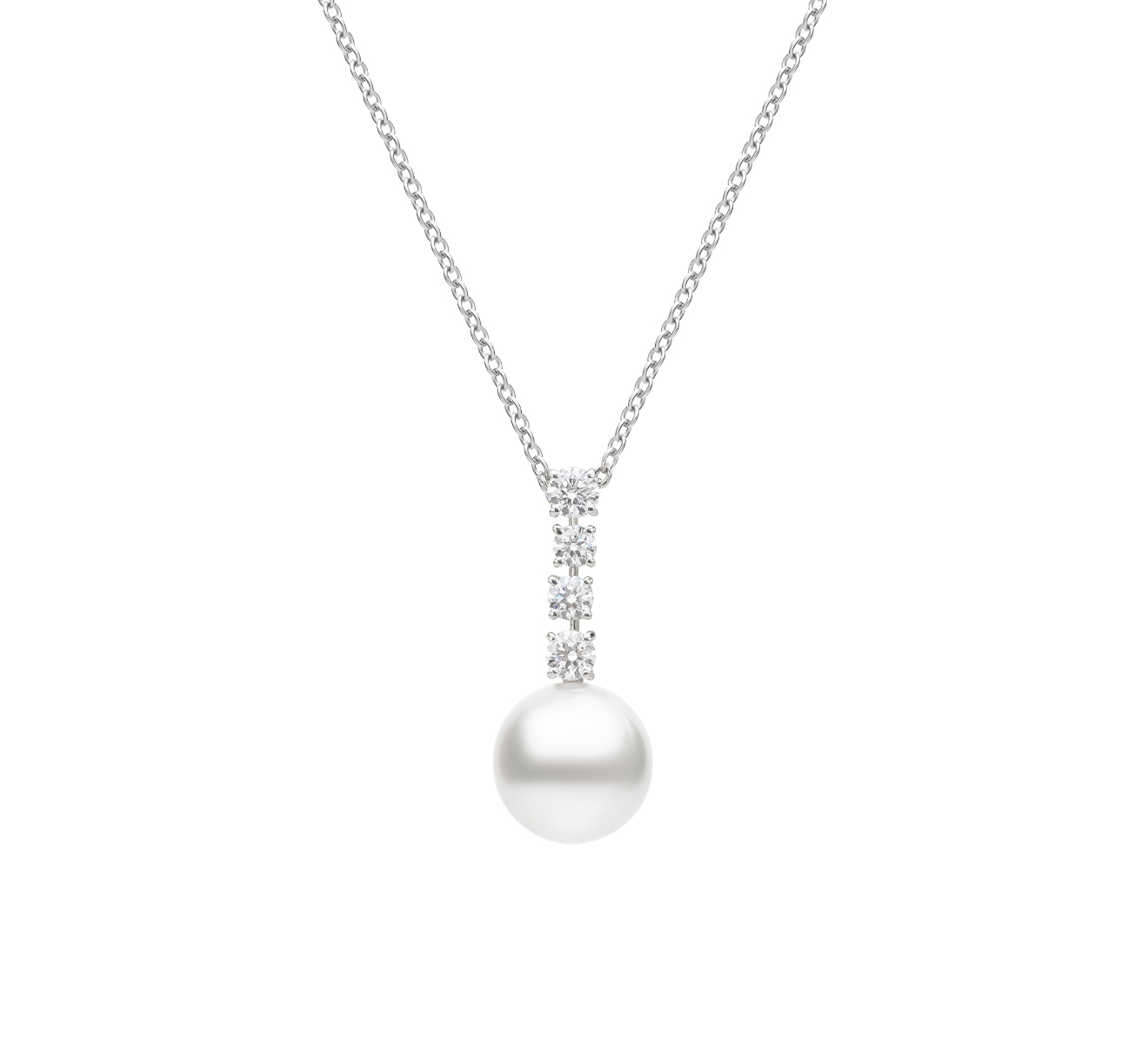 Кулон MIKIMOTO Classic MPQ 10106 NDXW - фото 1 – Mercury