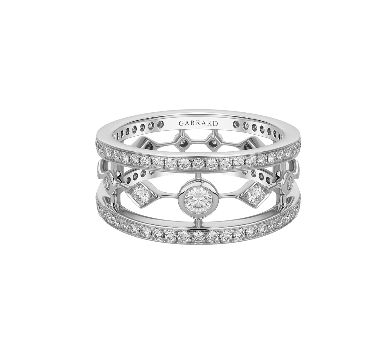 Кольцо GARRARD Albemarle 2015958 - фото 2 – Mercury