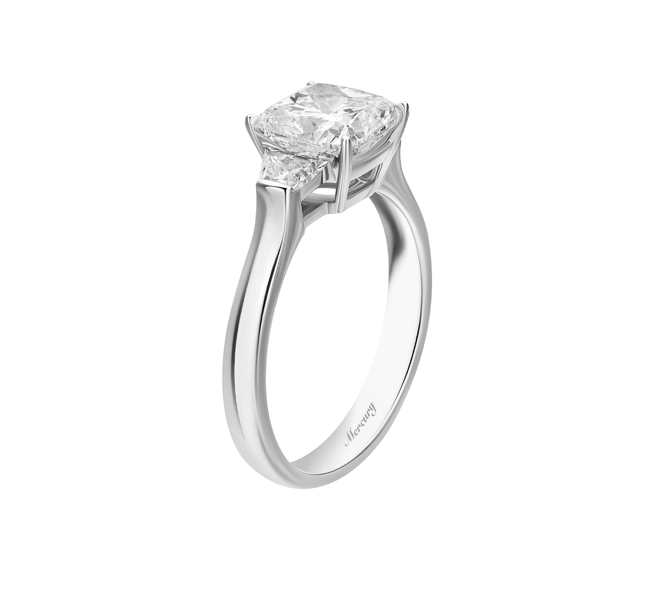 Кольцо Mercury Classic MR200WCDBT - фото 4 – Mercury