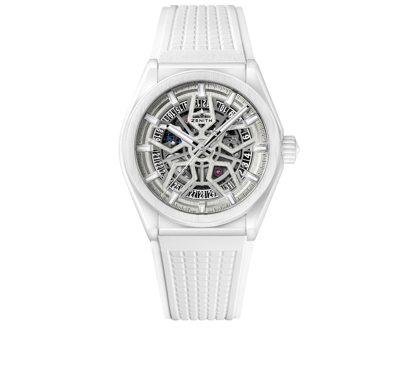 Часы Defy Classic White Ceramic ZENITH Defy 49.9002.670/01.R792 - фото 1 – Mercury