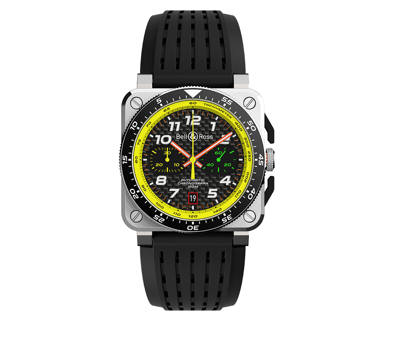 Часы BR03 94 Chrono RS19 Bell&Ross BR 03 BR0394-RS19/SRB - фото 1 – Mercury