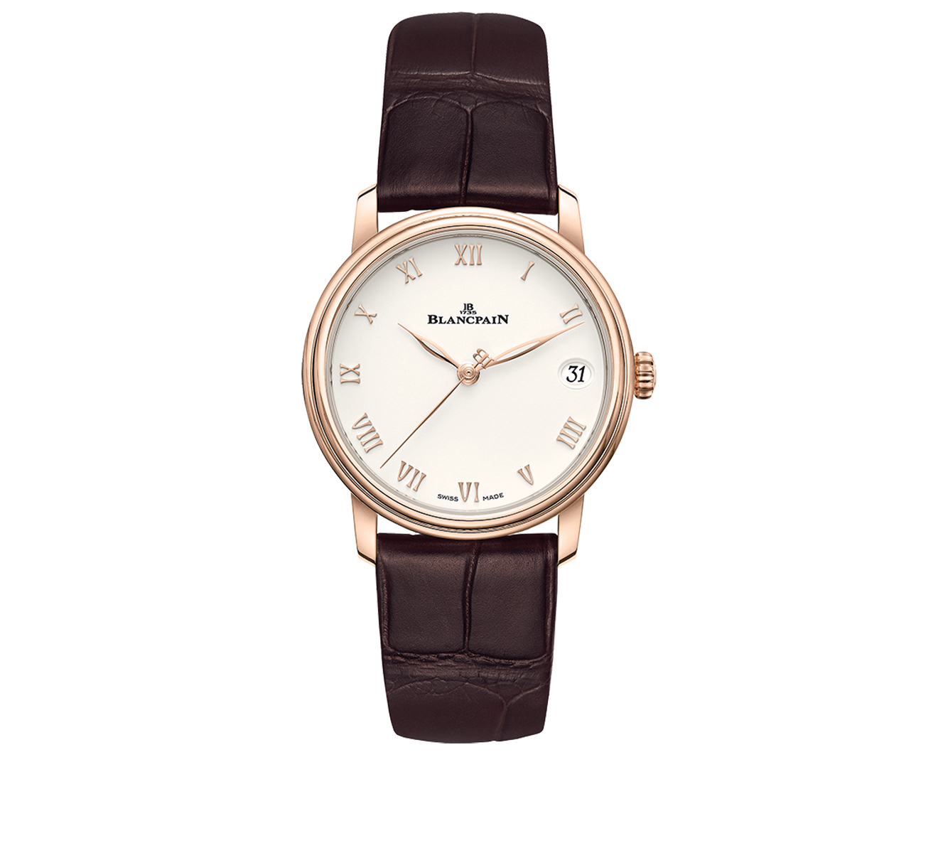 Часы Date Blancpain Villeret 6127 3642 55B - фото 1 – Mercury