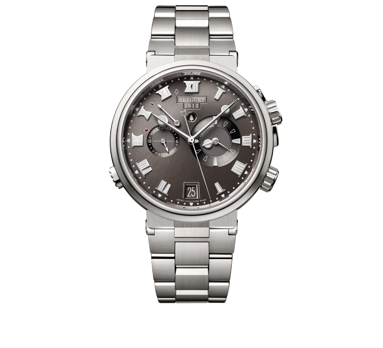 Часы Marine Alarme Musicale Breguet Marine 5547TI G2 TZ0 - фото 1 – Mercury