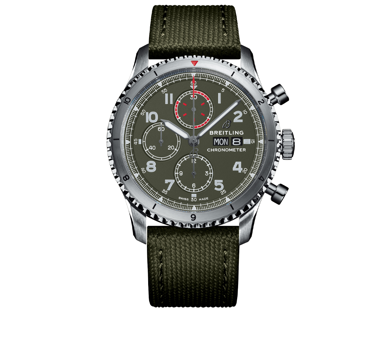 Часы Aviator 8 Chtonograph Curtiss Warhawk Breitling Aviator 8 A133161A1L1X2 - фото 1 – Mercury