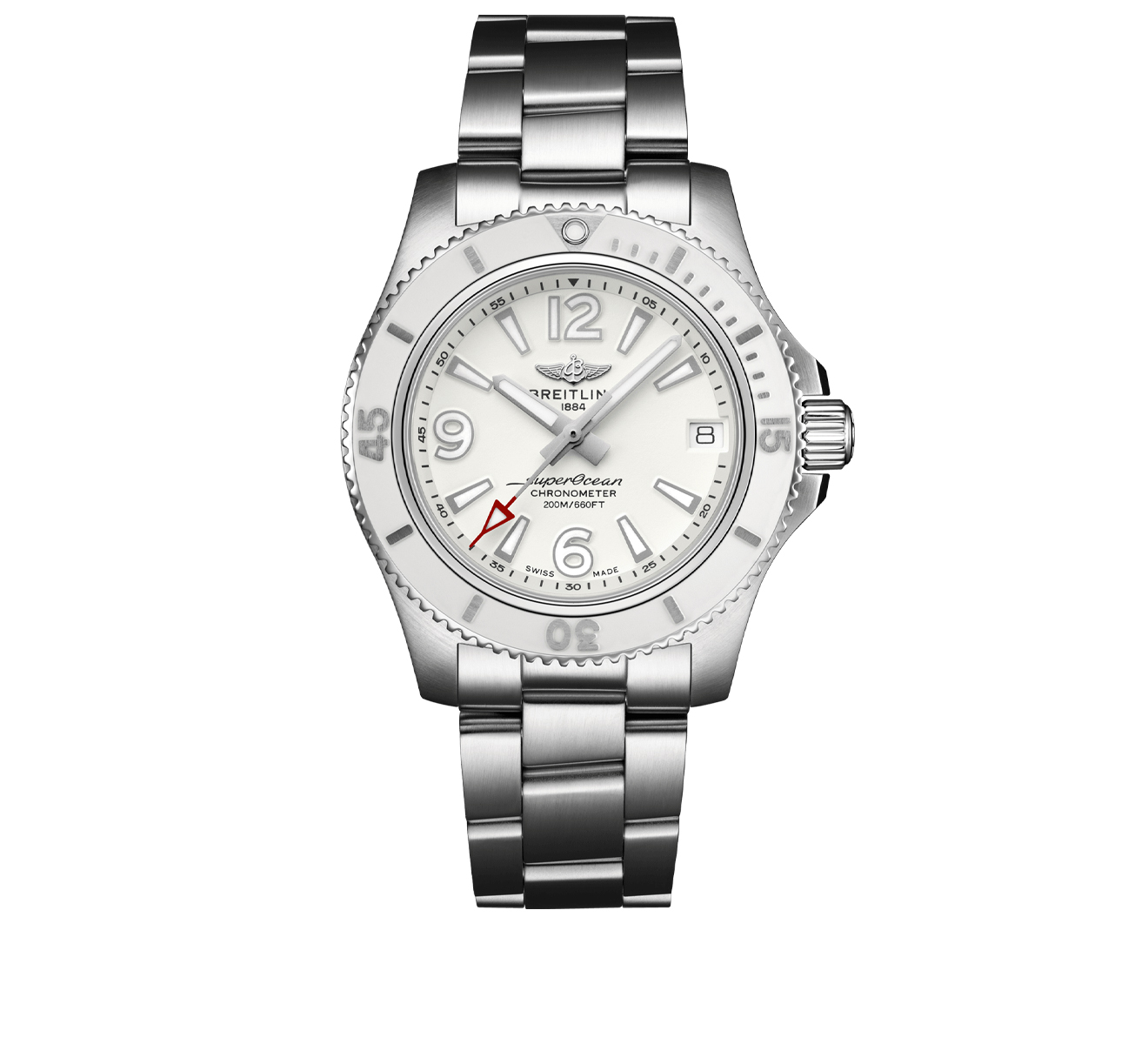 Часы Superocean Automatic 36 Breitling Superocean A17316D21A1A1 - фото 1 – Mercury