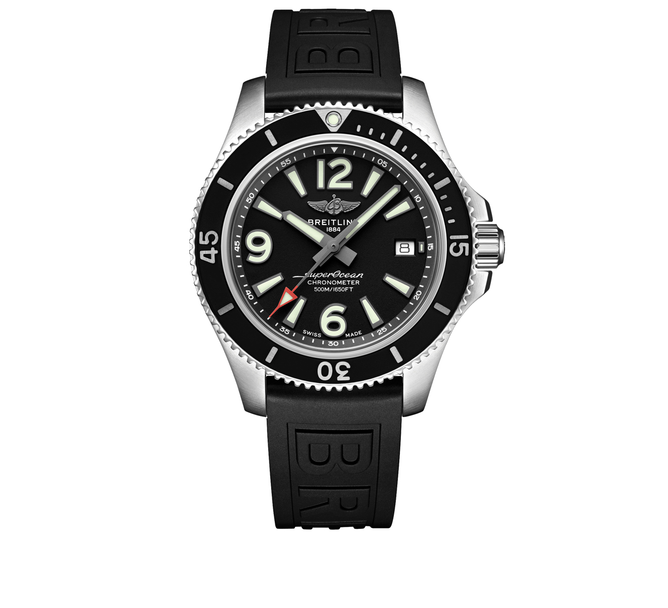 Часы Superocean Automatic 42 Breitling Superocean A17366021B1S2 - фото 1 – Mercury