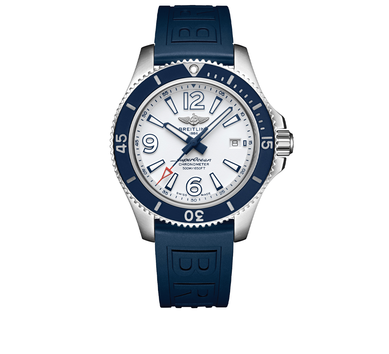 Часы Superocean Automatic 42 Breitling Superocean A17366D81A1S2 - фото 1 – Mercury