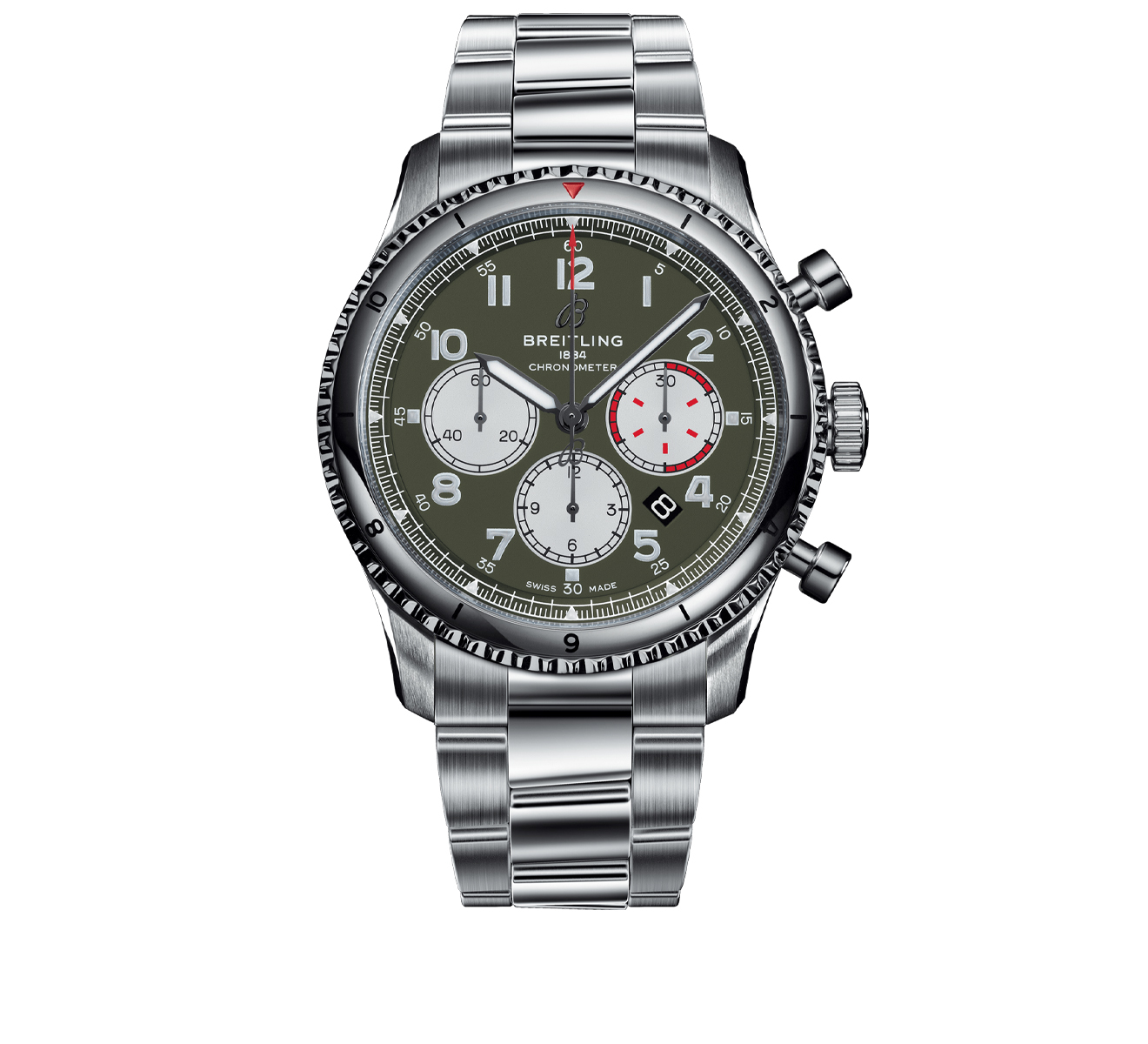 Часы Aviator 8 B01 Chtonograph Curtiss Warhawk Breitling Aviator 8 AB01192A1L1A1 - фото 1 – Mercury