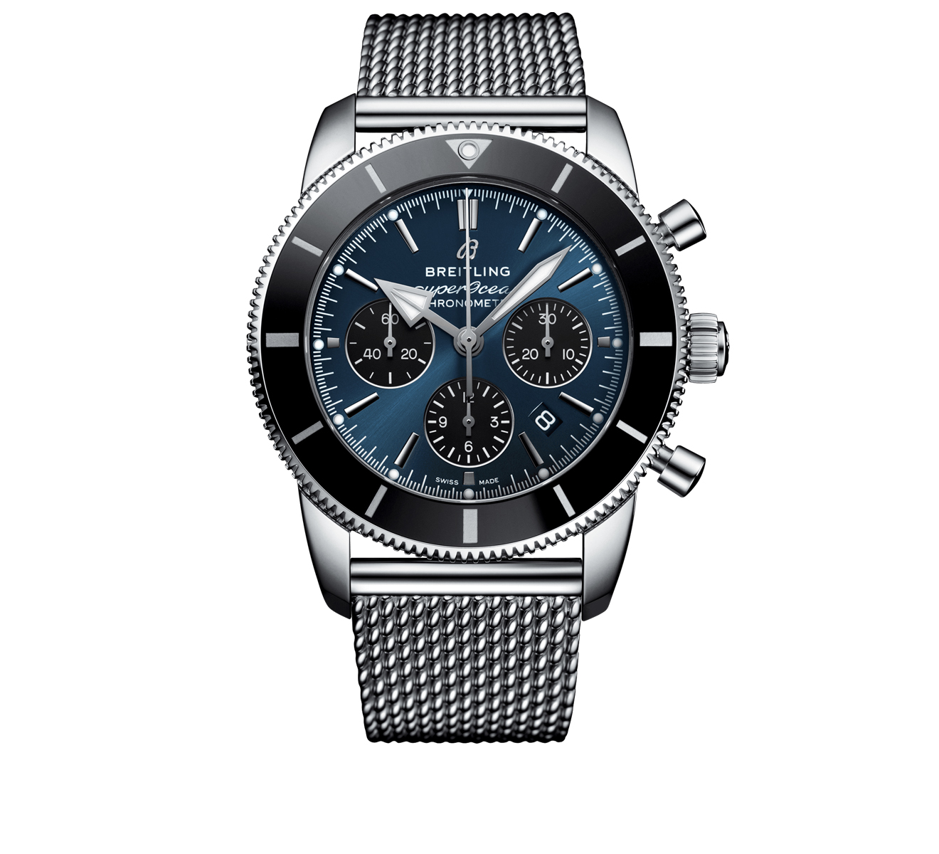 Часы Superocean Heritage II B01 Chronograph 44 Breitling Superocean Heritage AB0162121C1A1 - фото 1 – Mercury