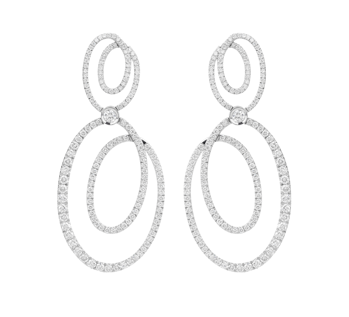 Серьги Mattioli Chips MOR75054BW - фото 1 – Mercury
