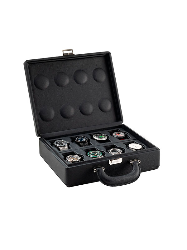 VALIGETTA 8 COMPATTA HANDLE BLACK P