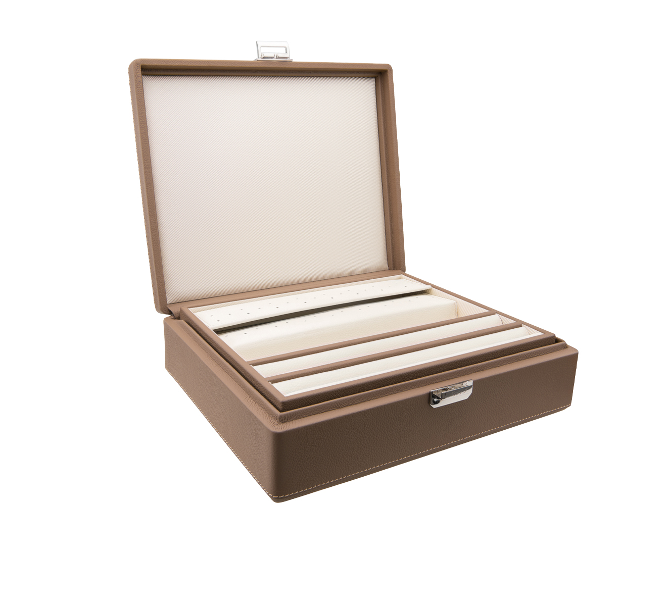 Коробка для украшений SCATOLA del TEMPO Watch and jewelry cases TESORO GRANDE CHESTNUT P - фото 1 – Mercury
