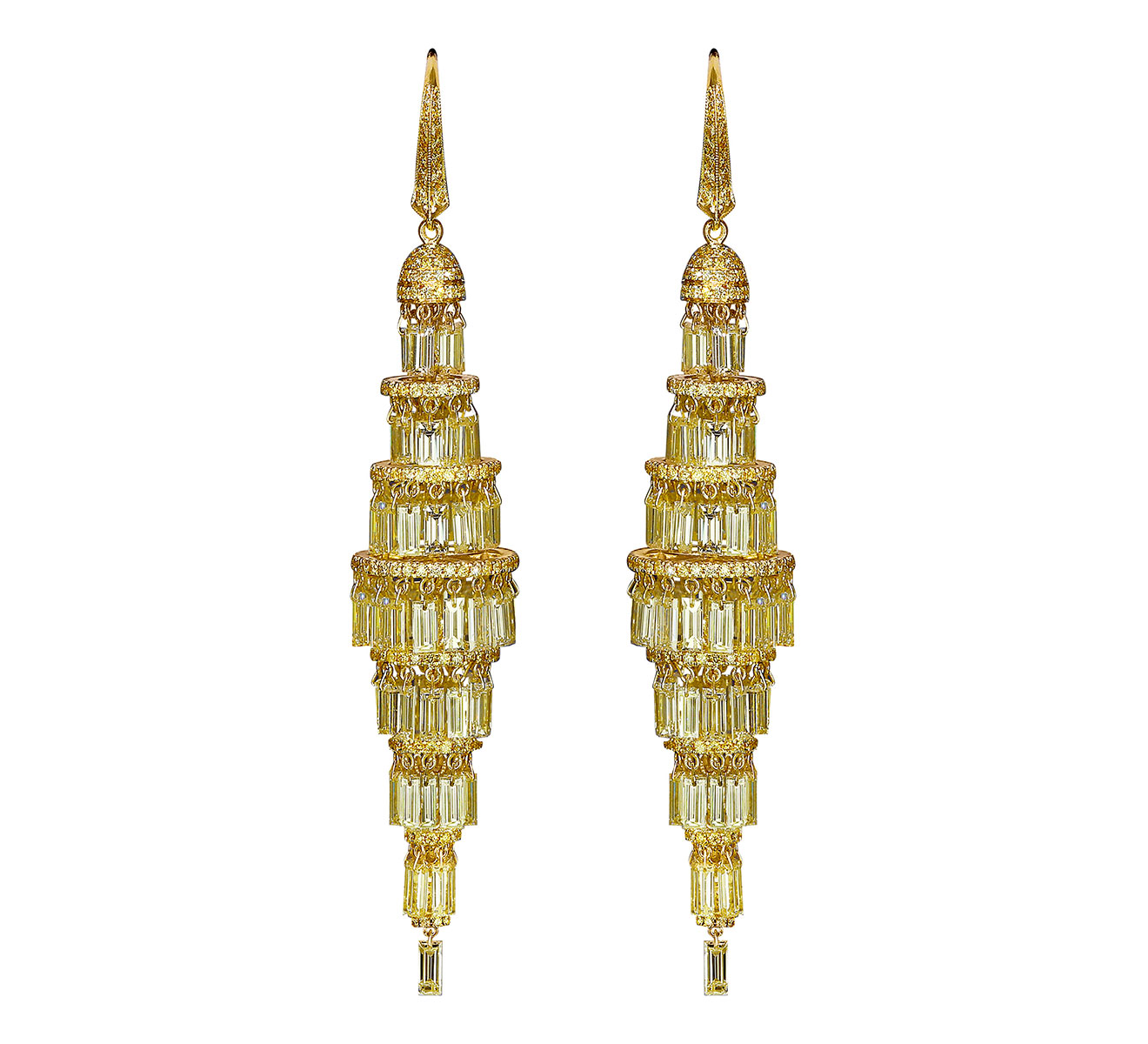 Серьги Jacob&Co La Lustre 91944061 - фото 1 – Mercury