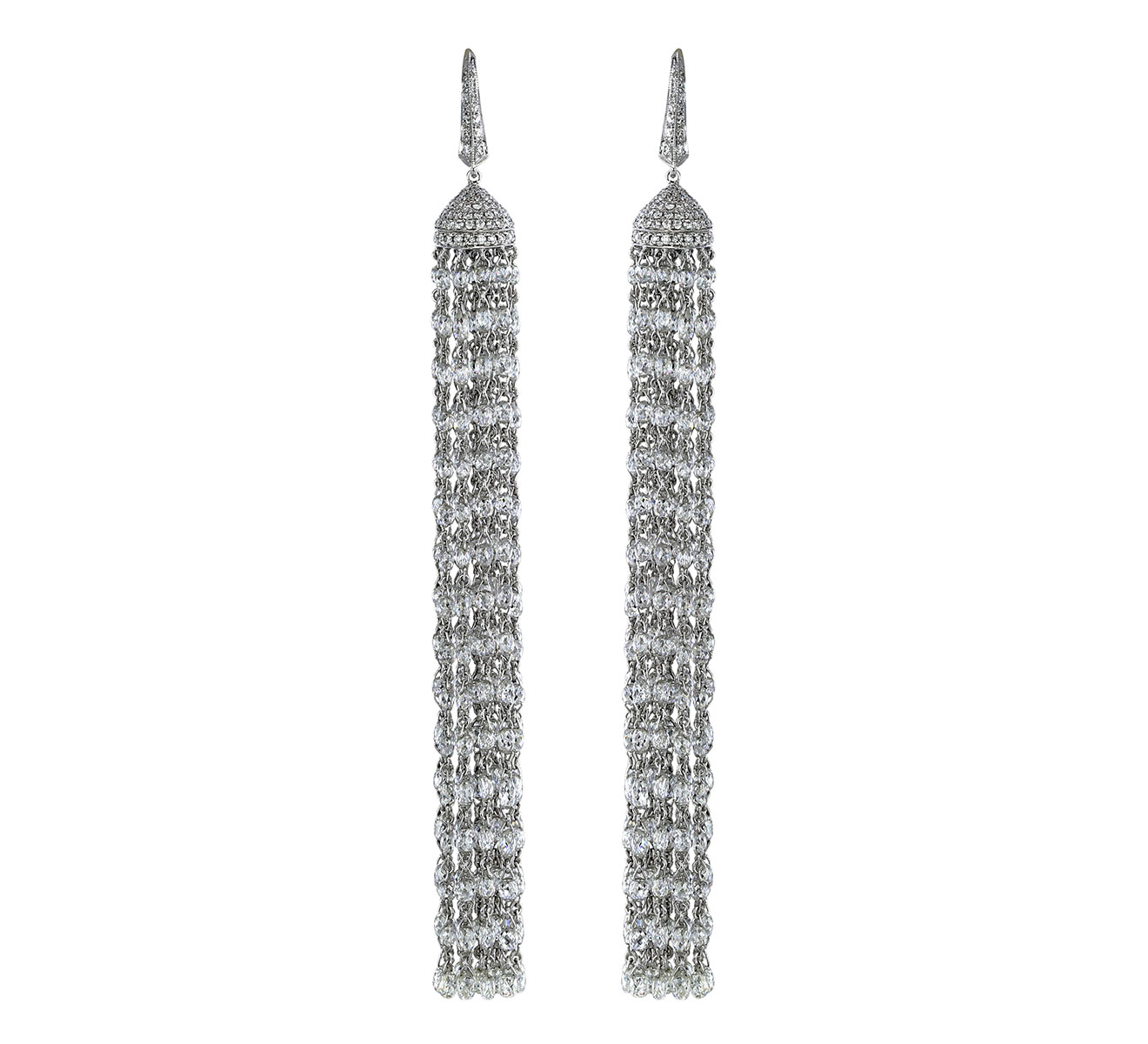 Серьги Jacob&Co Chandelier 91843562 - фото 1 – Mercury