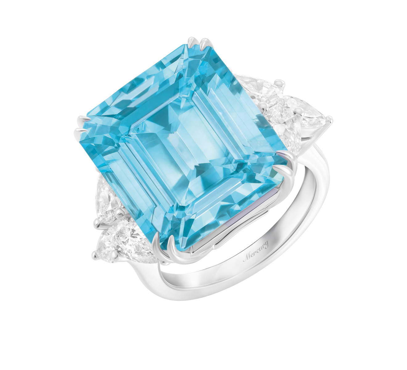 Кольцо Mercury Color MR25447WDAQ - фото 1 – Mercury