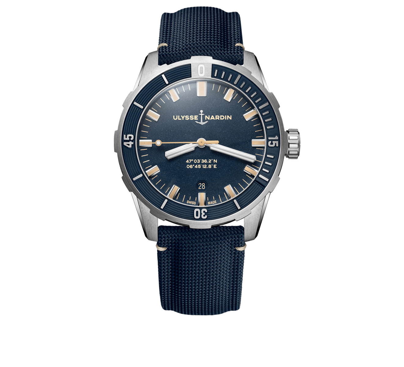 Часы Diver 42 mm Ulysse Nardin Diver 8163-175/93 - фото 1 – Mercury