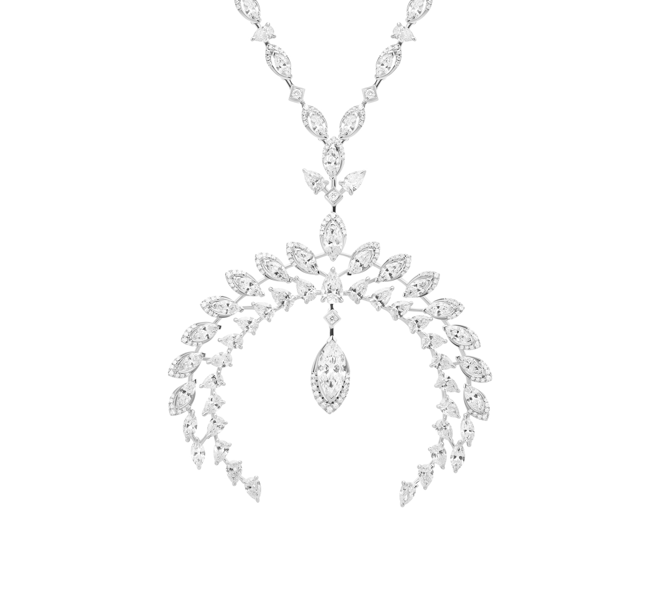 Колье MESSIKA Born To Be Wild 07379-WG - фото 1 – Mercury