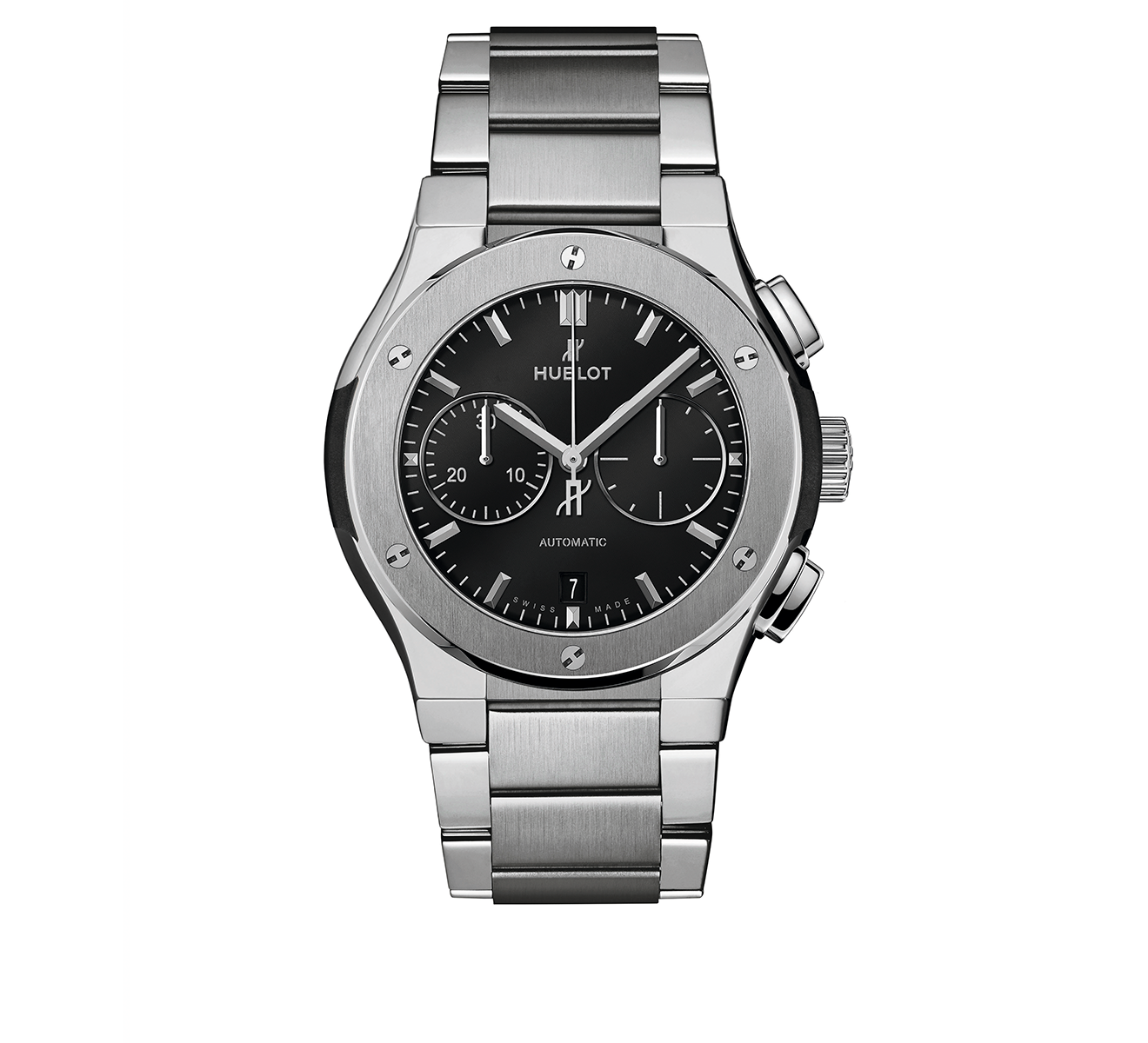 Часы Chronograph Titanium Bracelet HUBLOT Classic Fusion 540.NX.1170.NX - фото 1 – Mercury