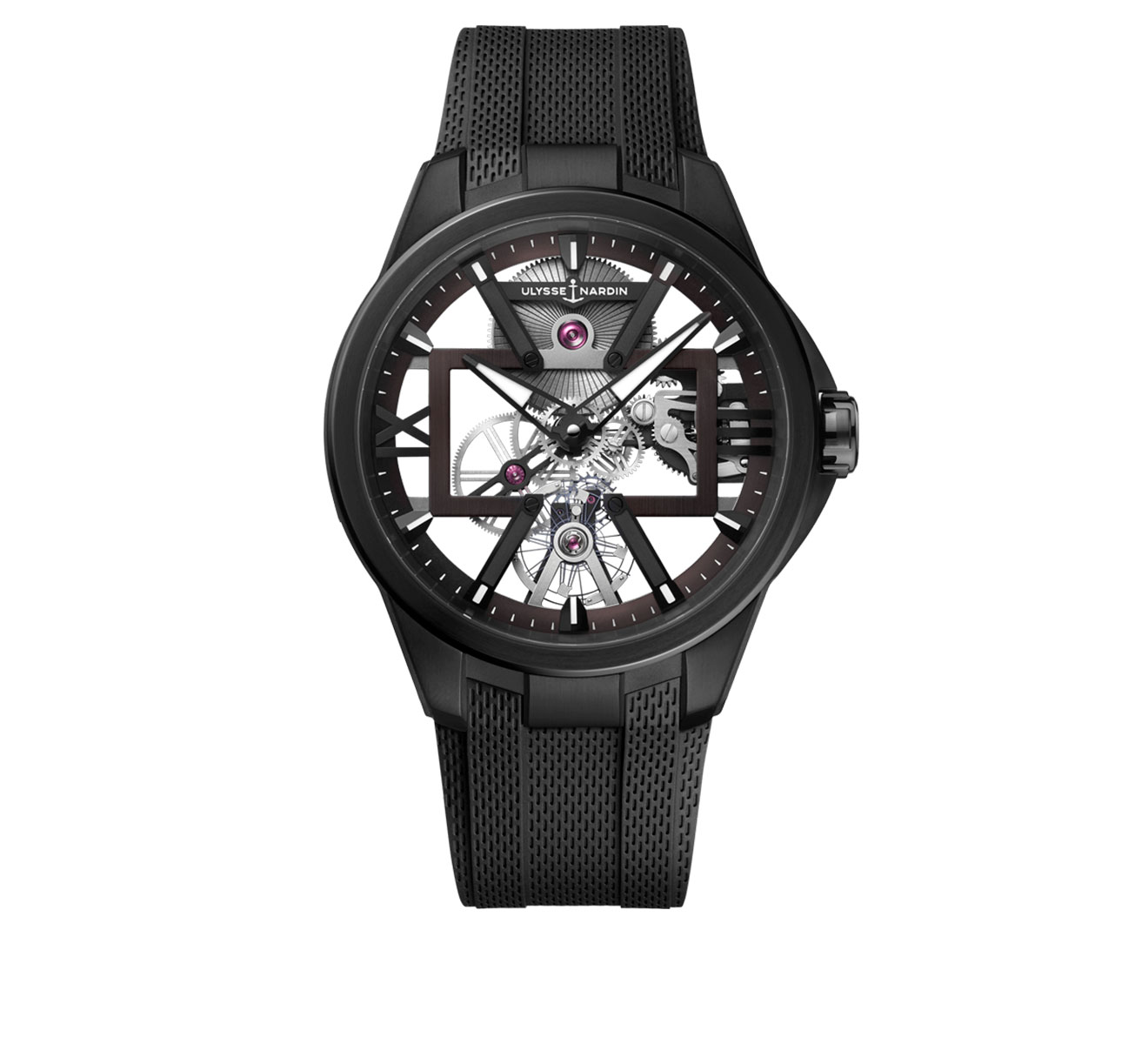 Часы Skeleton X Ulysse Nardin Executive 3713-260-3/BLACK - фото 1 – Mercury