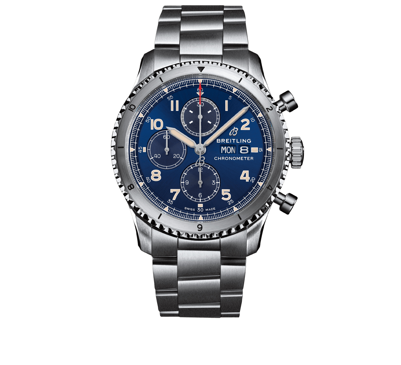 Часы Aviator 8 Chronograph Breitling Aviator 8 A13316101C1A1 - фото 1 – Mercury