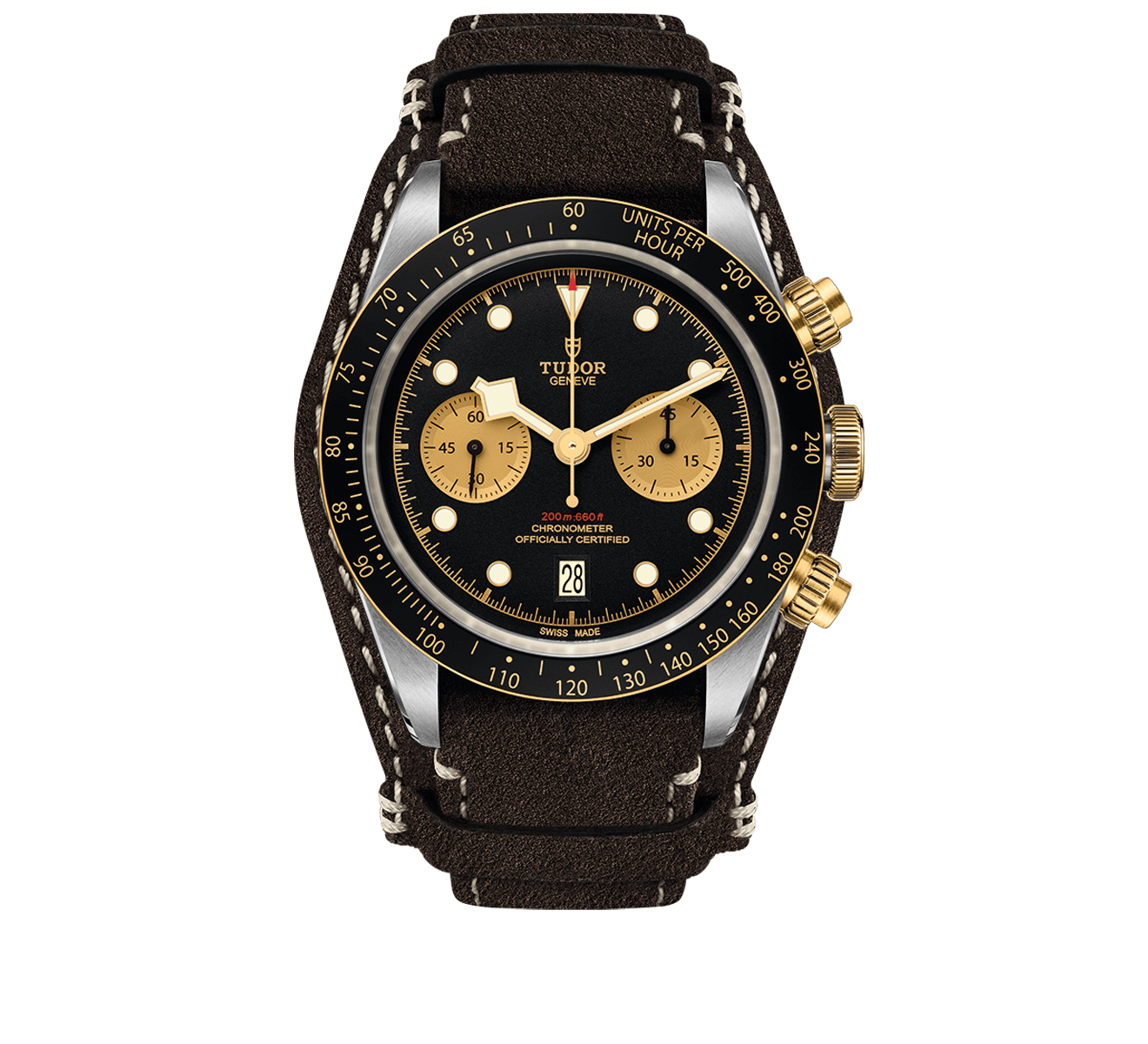 Часы Black Bay Chrono S&G Tudor Black Bay 79363N/CALF/BLACK CHAMPAGNE - фото 1 – Mercury