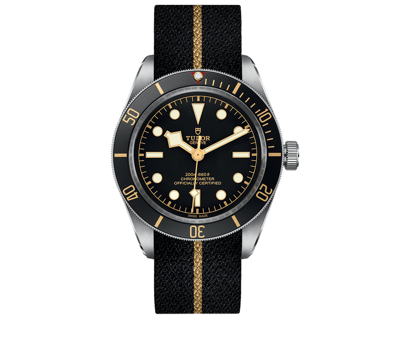 Часы Black Bay Fifty-Eight Tudor Black Bay 79030N/FABRIC/BLACK - фото 1 – Mercury