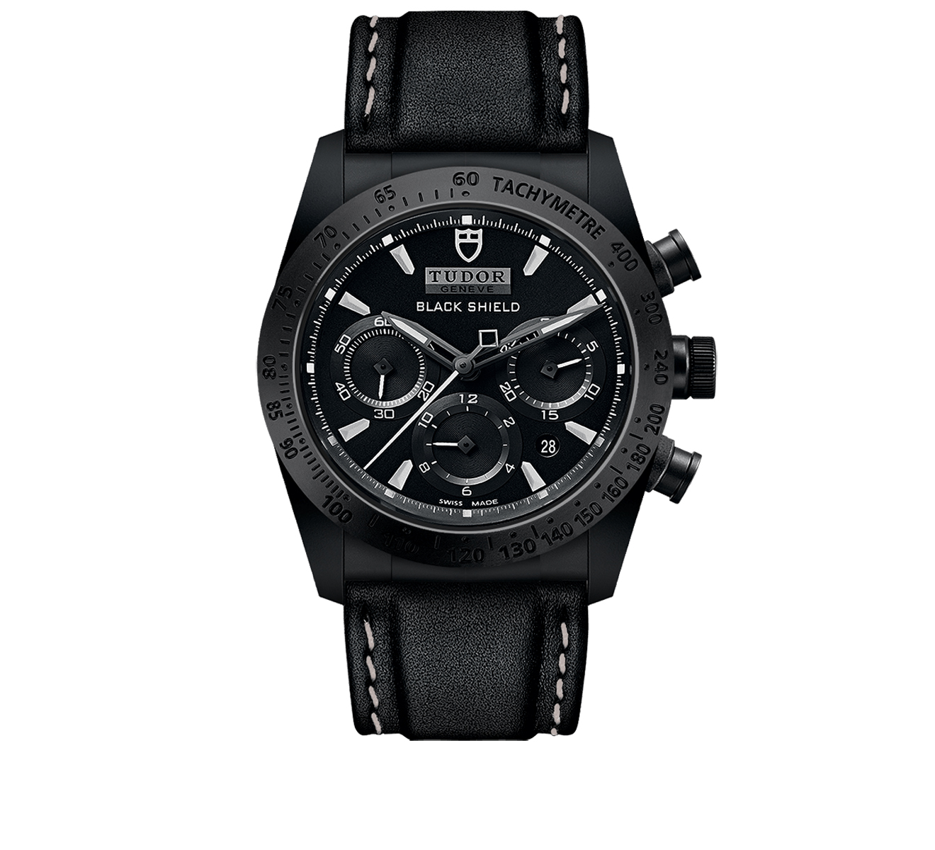 Часы Black Shield Tudor Tudor Fastrider 42000CN/CALF/BLACK WHITE - фото 1 – Mercury
