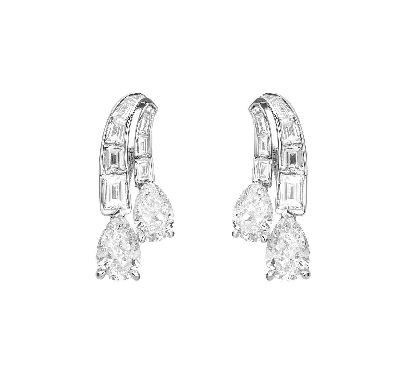 Серьги GRAFF Duet RGE 1404 - фото 1 – Mercury