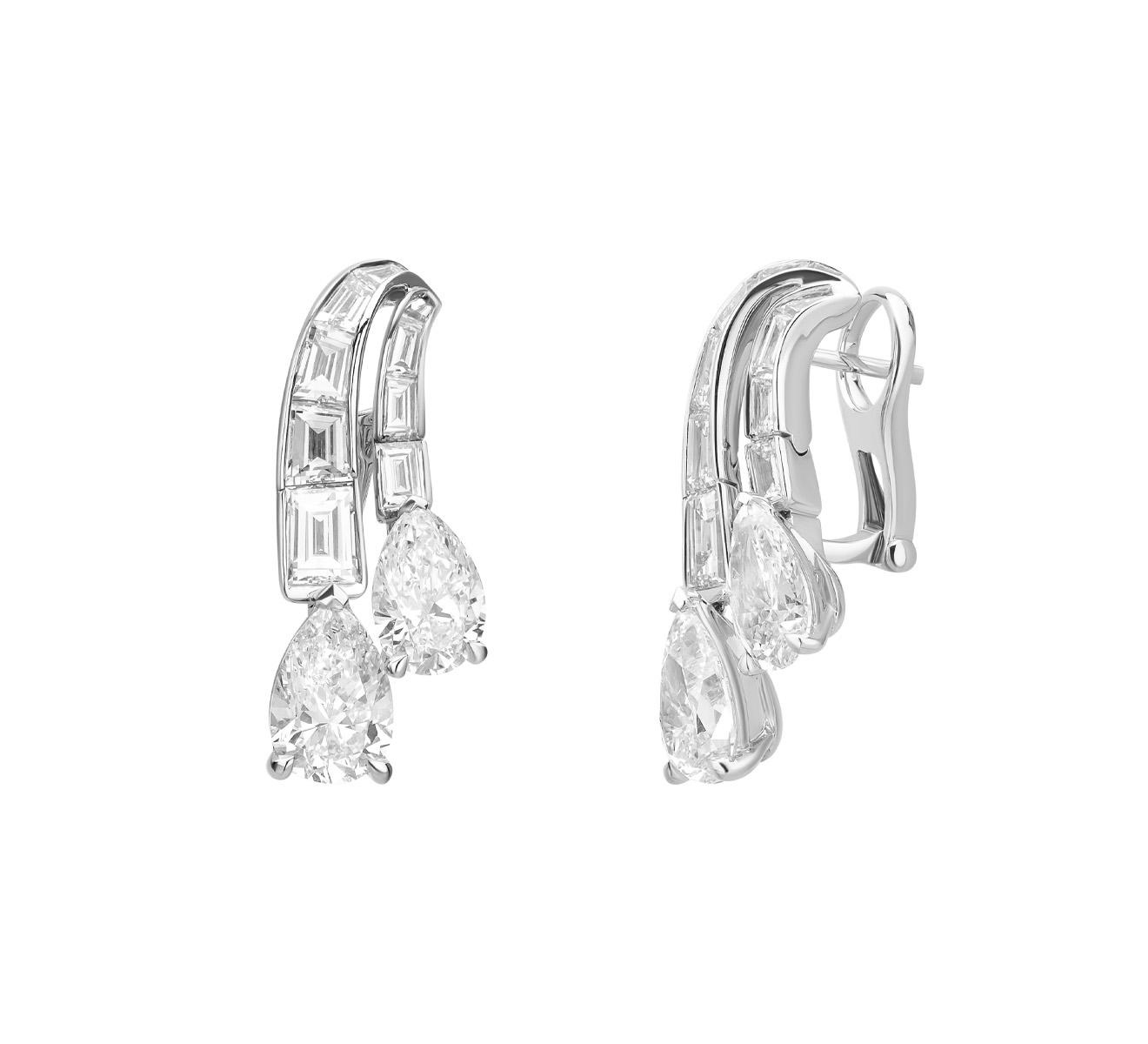 Серьги GRAFF Duet RGE 1404 - фото 2 – Mercury