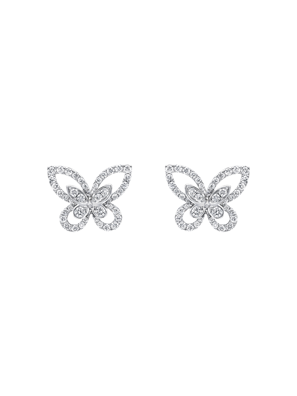 Серьги Butterfly Silhouette