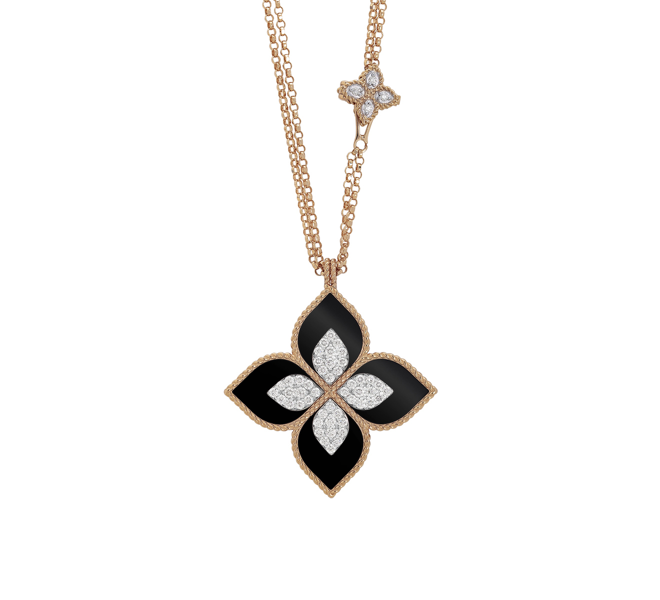 Колье Roberto Coin Princess Flower ADV888CL1838_85(RW) - фото 1 – Mercury