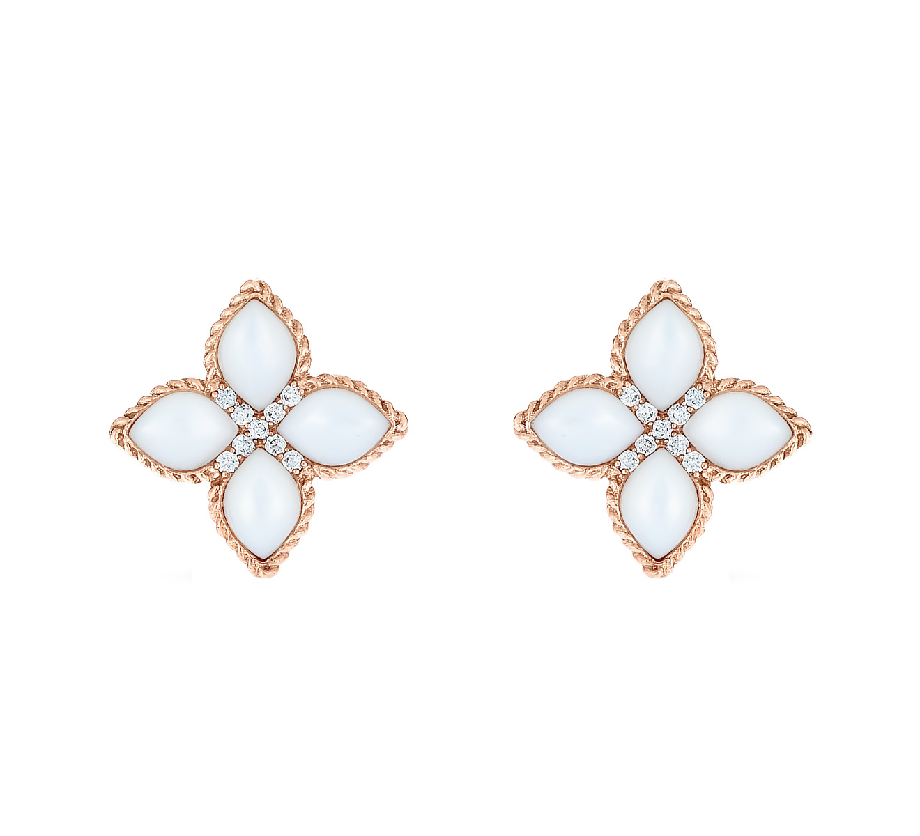 Серьги Roberto Coin Princess Flower ADV888EA1570(R) - фото 1 – Mercury