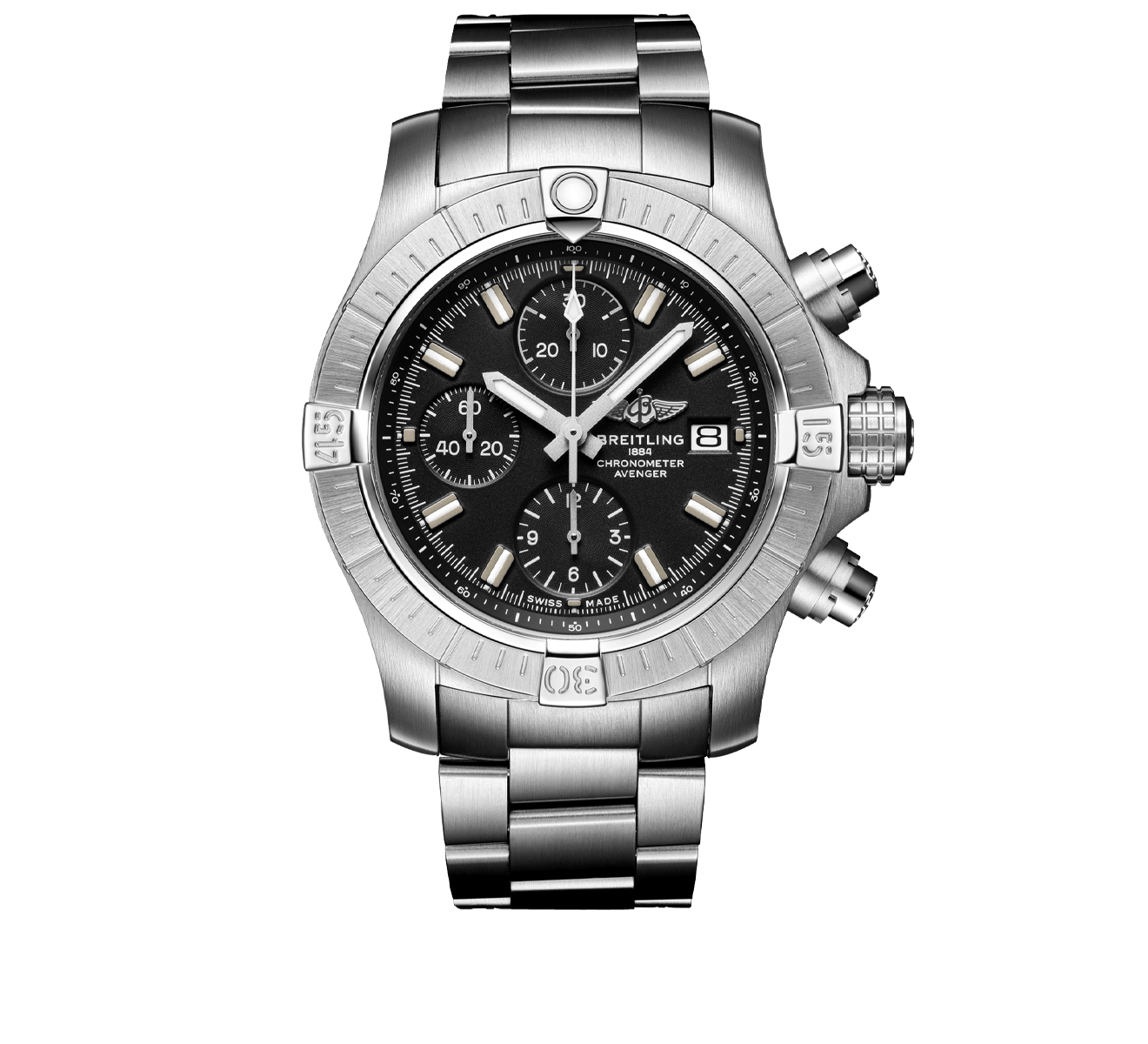 Часы Avenger Chronograph 43 Breitling Avenger A13385101B1A1 - фото 1 – Mercury