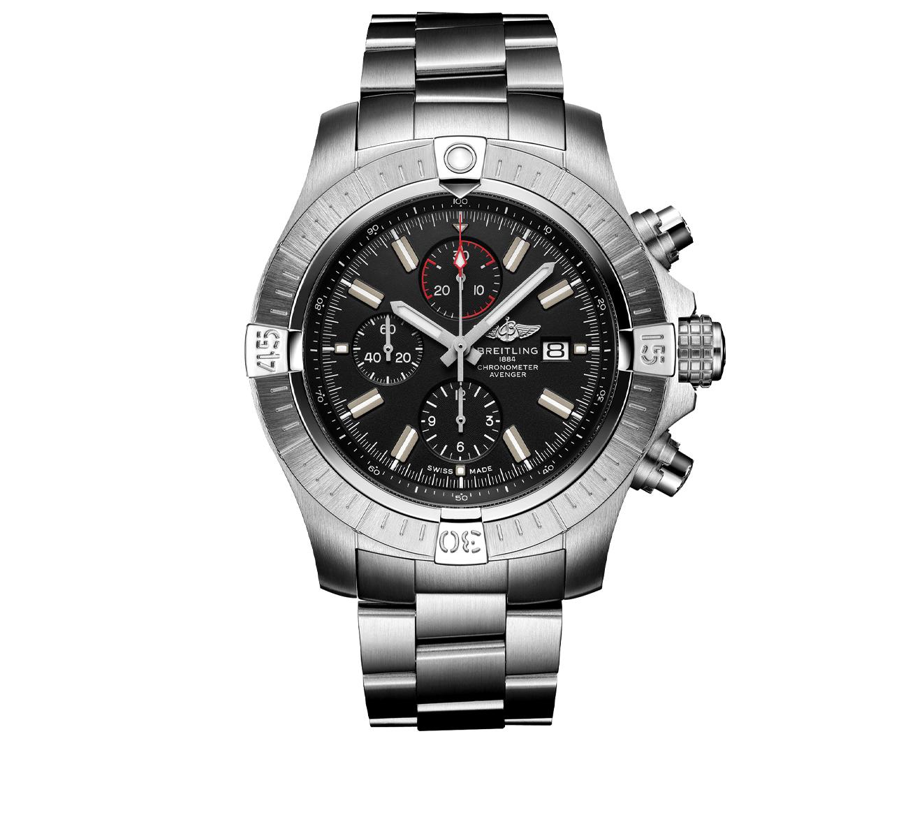 Часы Super Avenger Chronograph 48 Breitling Avenger A13375101B1A1 - фото 1 – Mercury