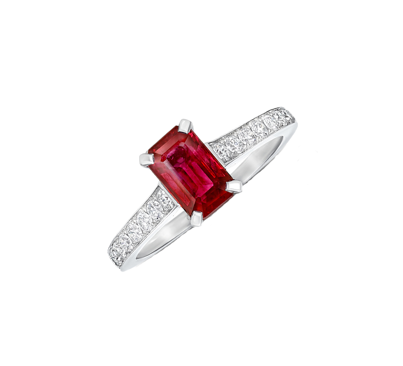 Кольцо GRAFF Classic GR 61454 - фото 1 – Mercury