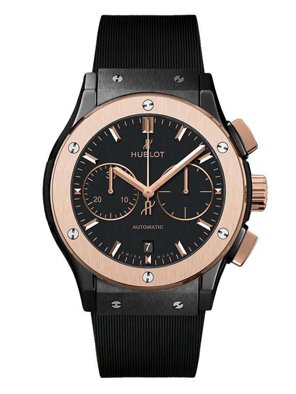 classic fusion chronograph titanium king gold