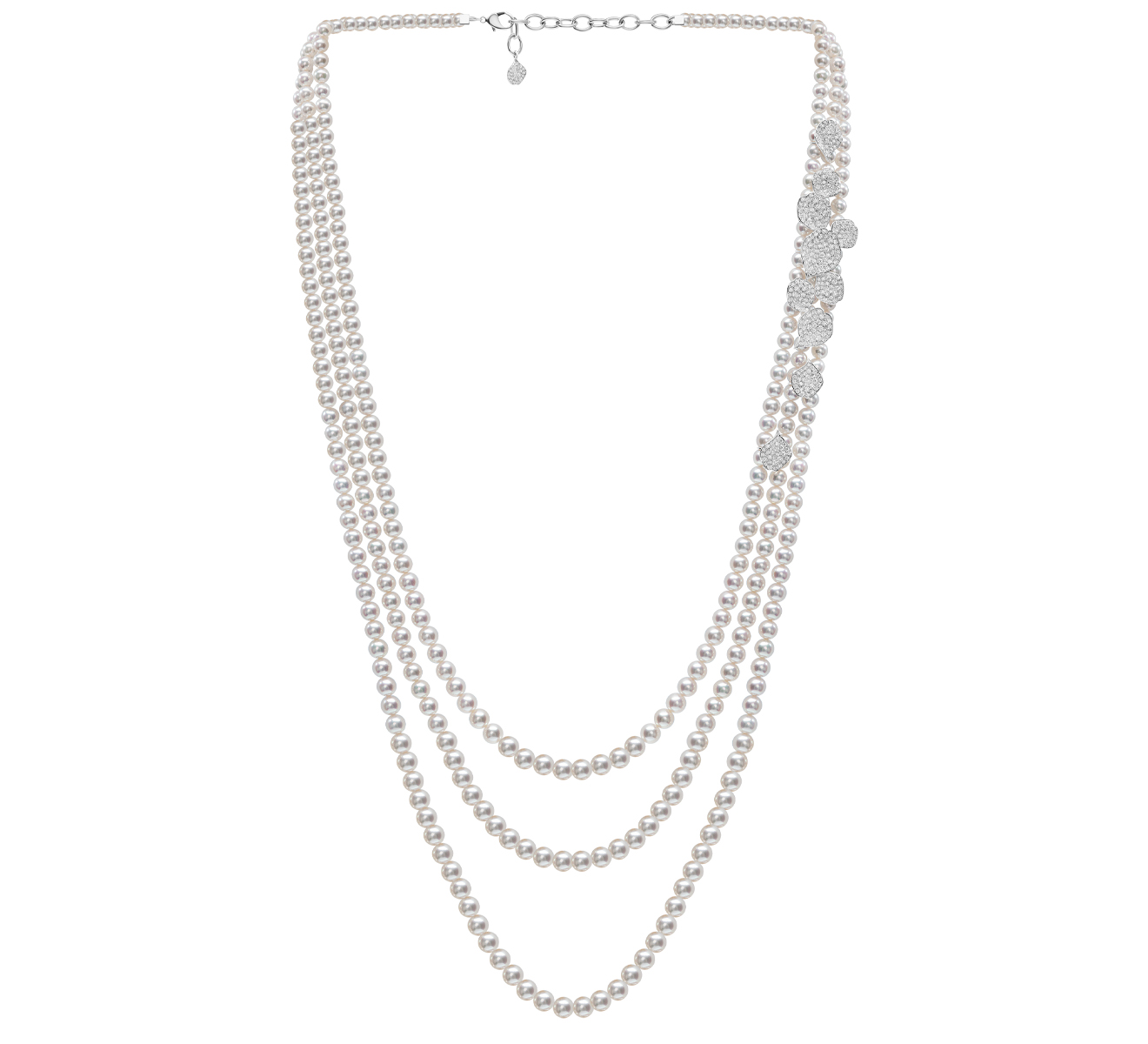 Колье MIKIMOTO Les Petals Place Vendome MZQ 10051 ADXW - фото 1 – Mercury