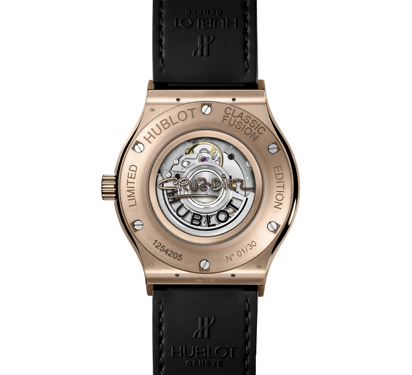 Часы Cruz Diez King Gold HUBLOT Classic Fusion 511.OX.8900.VR.CZD19 - фото 2 – Mercury