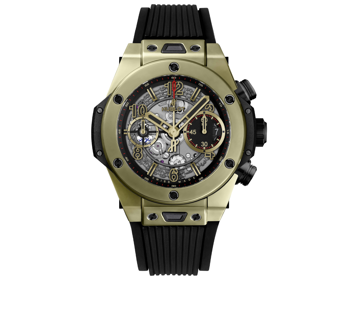 Часы Unico Full Magic Gold HUBLOT Big Bang 441.MX.1138.RX - фото 1 – Mercury