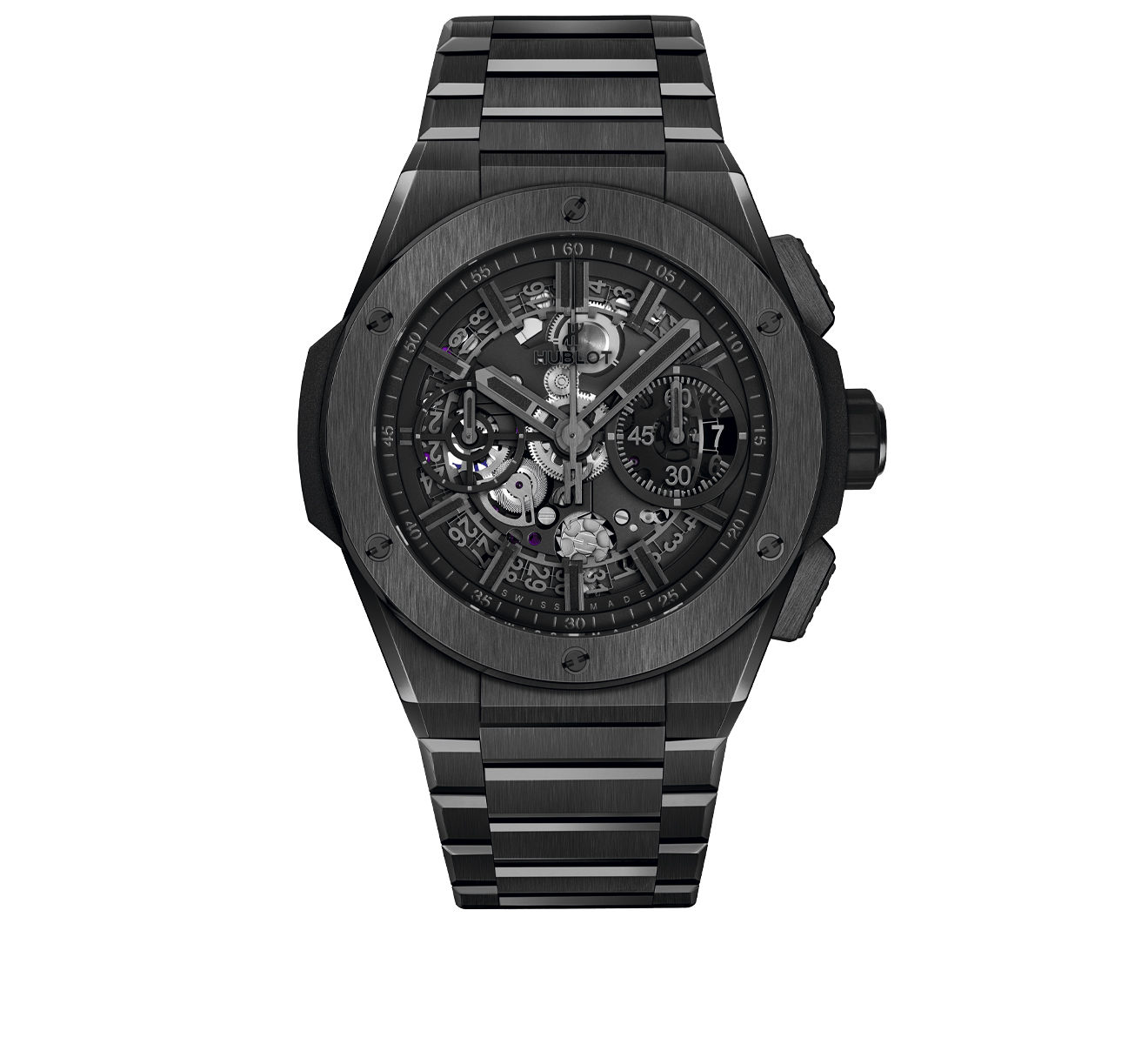 Часы Integral All Black HUBLOT Big Bang 451.CX.1140.CX - фото 1 – Mercury