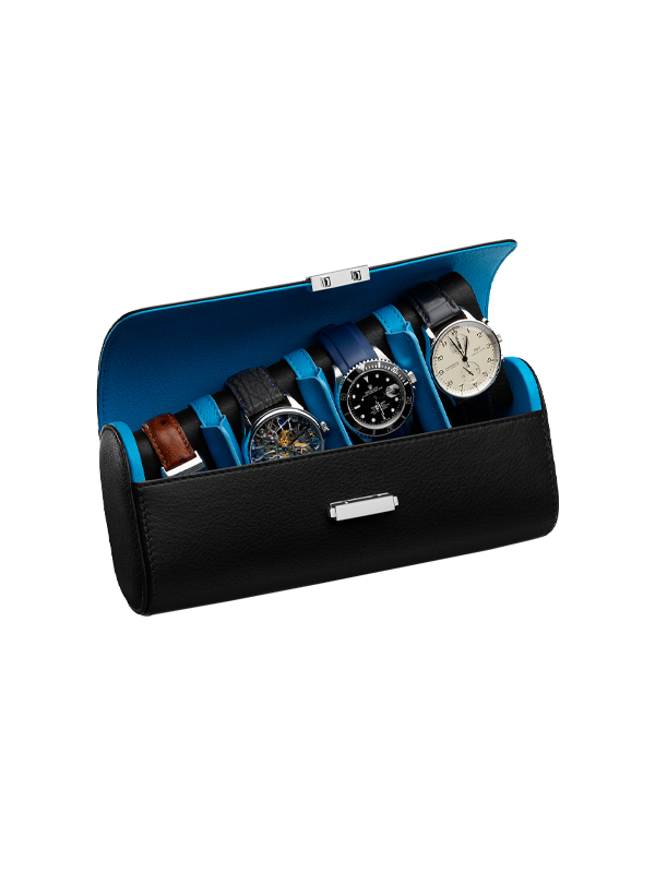POCHETTE BLACK/BLUE LAGOON P