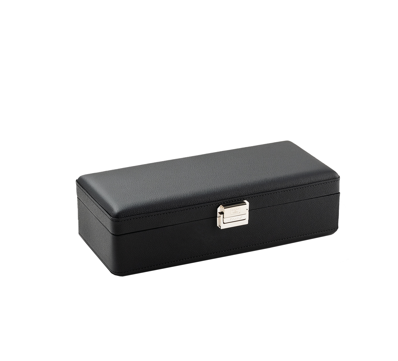 Коробка для часов SCATOLA del TEMPO Watch Cases VALIGETTA 4 BLACK P - фото 2 – Mercury