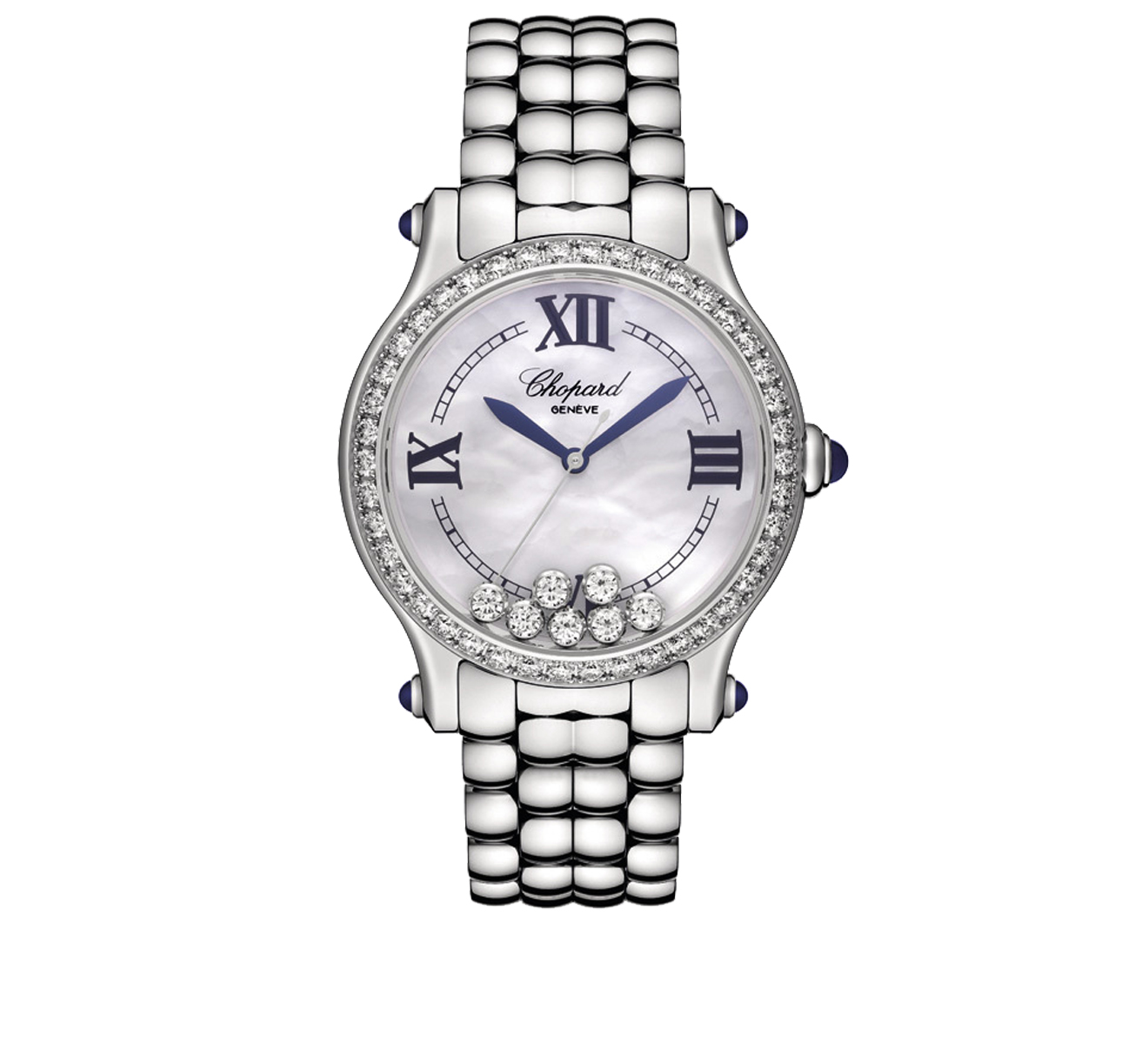 Часы Happy Sport Chopard Happy Diamonds 278610-3002 - фото 1 – Mercury