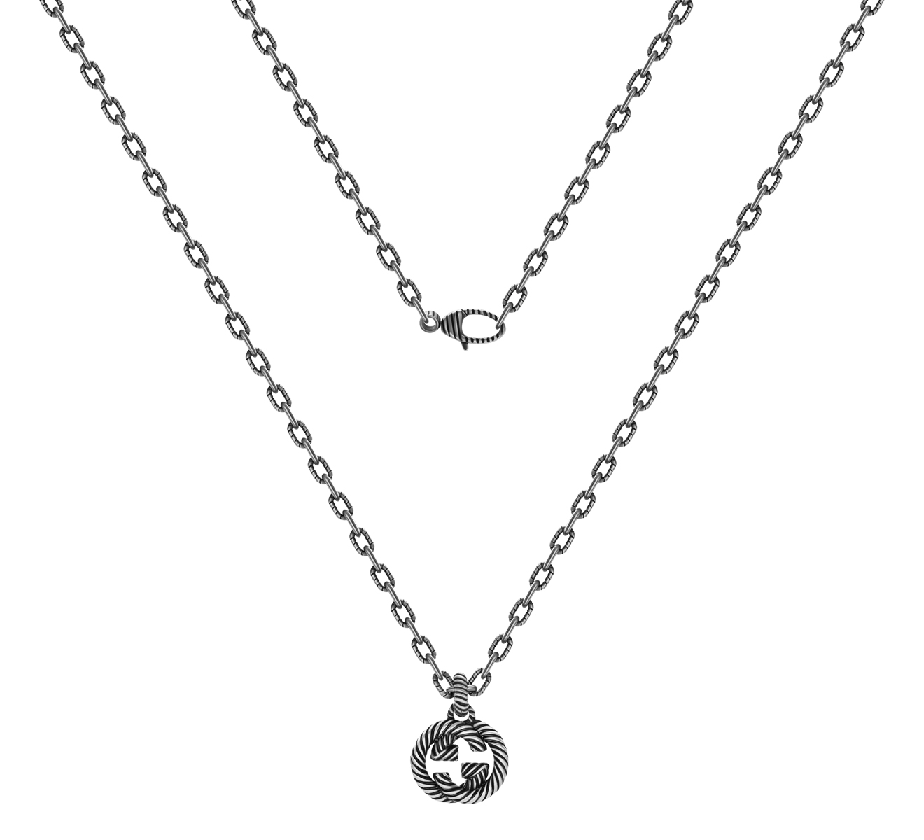 Колье Gucci Interlocking YBB604155001 - фото 1 – Mercury