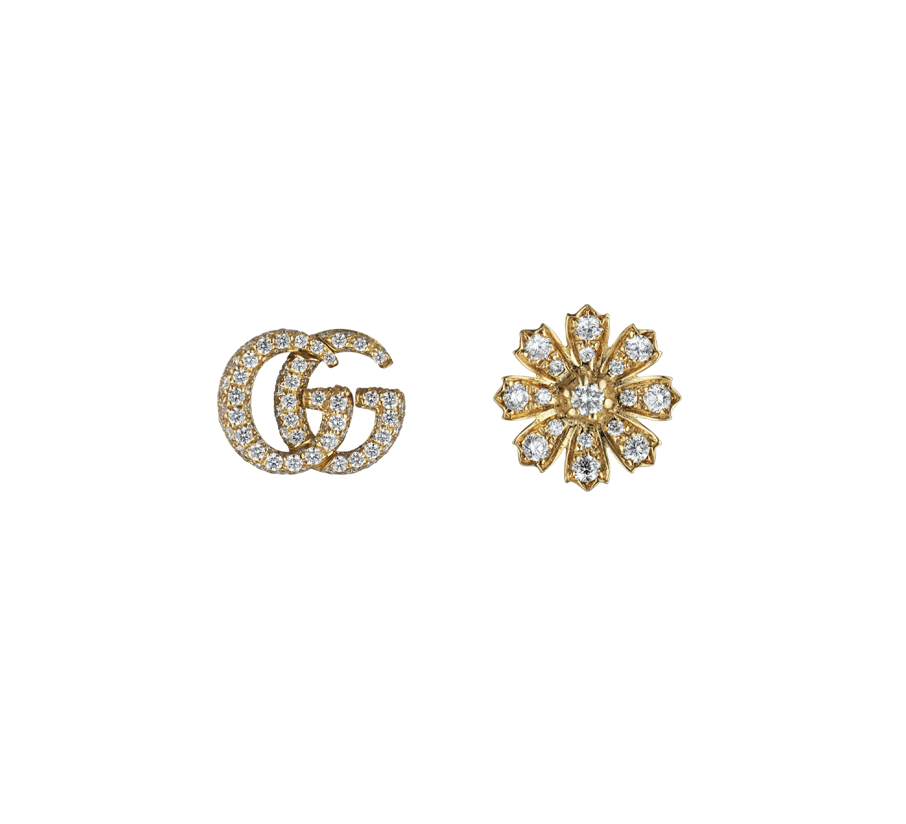 Серьги Gucci Flora YBD582033002 - фото 1 – Mercury