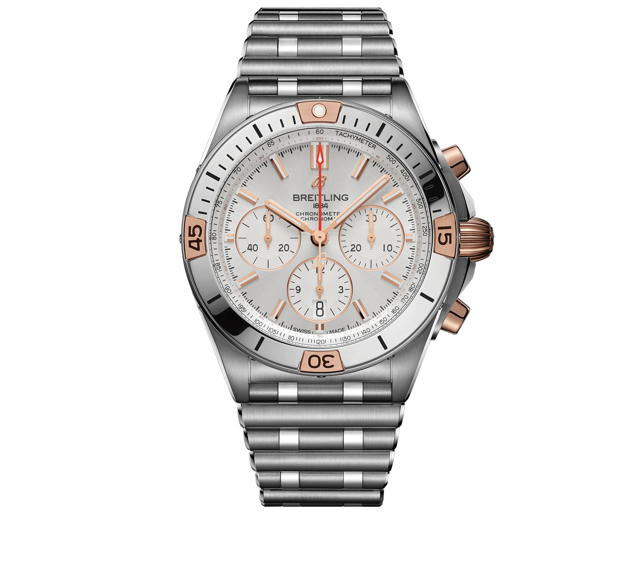 Часы Chronomat B01 42 Breitling Chronomat IB0134101G1A1 - фото 1 – Mercury