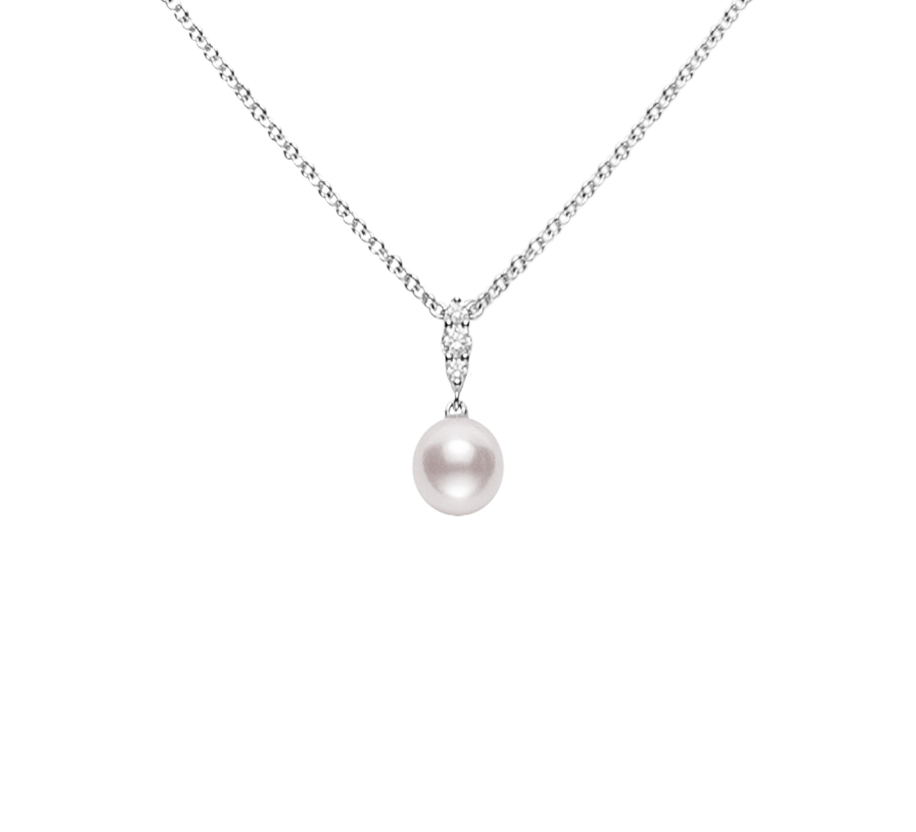 Кулон MIKIMOTO Morning Dew 2 MPA 10382 ADXW - фото 2 – Mercury