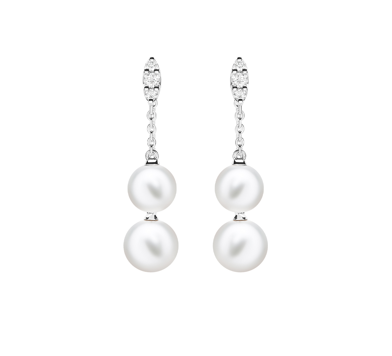 Серьги MIKIMOTO Morning Dew MEA 10330 ADXW - фото 1 – Mercury