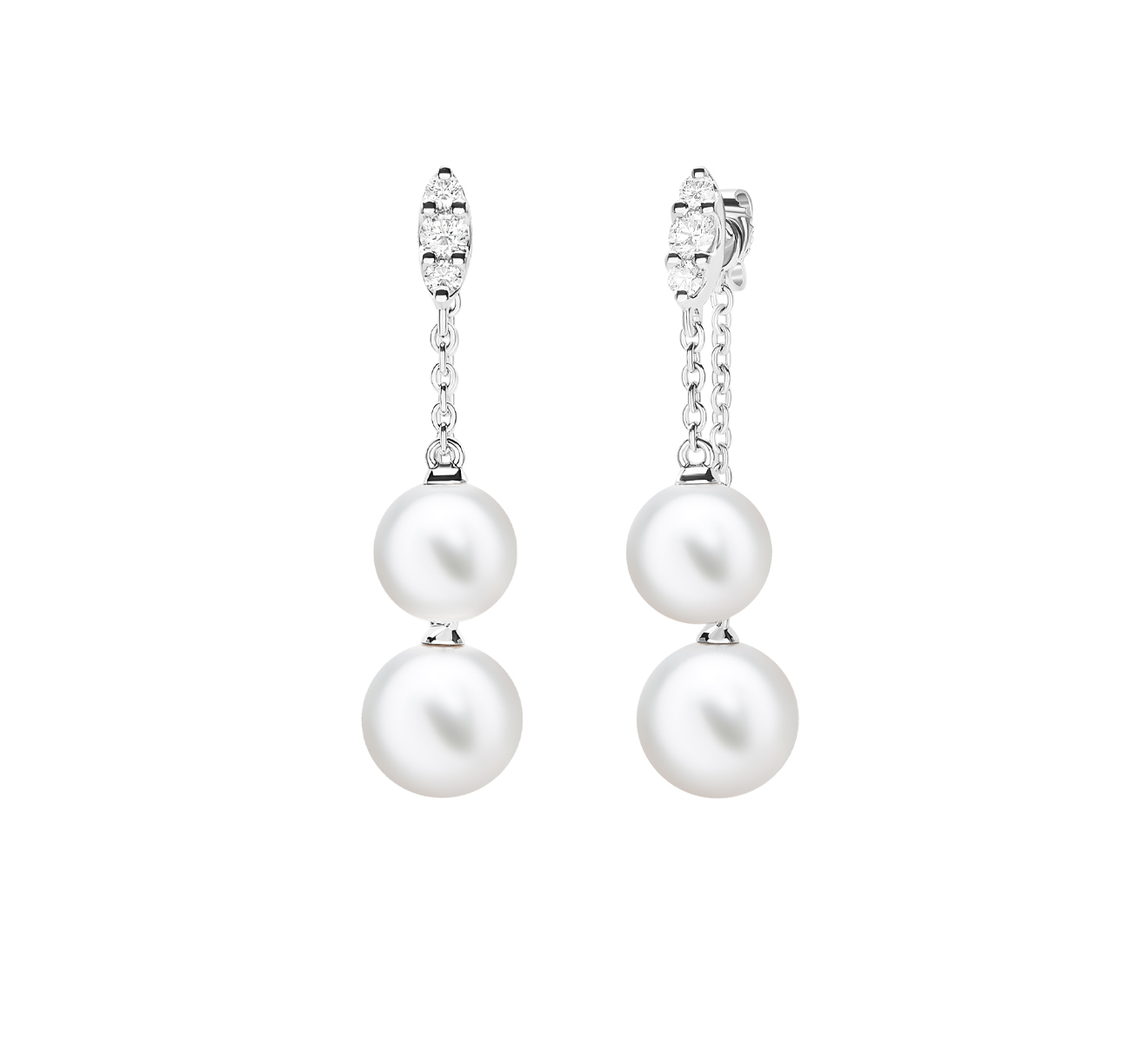 Серьги MIKIMOTO Morning Dew MEA 10330 ADXW - фото 2 – Mercury