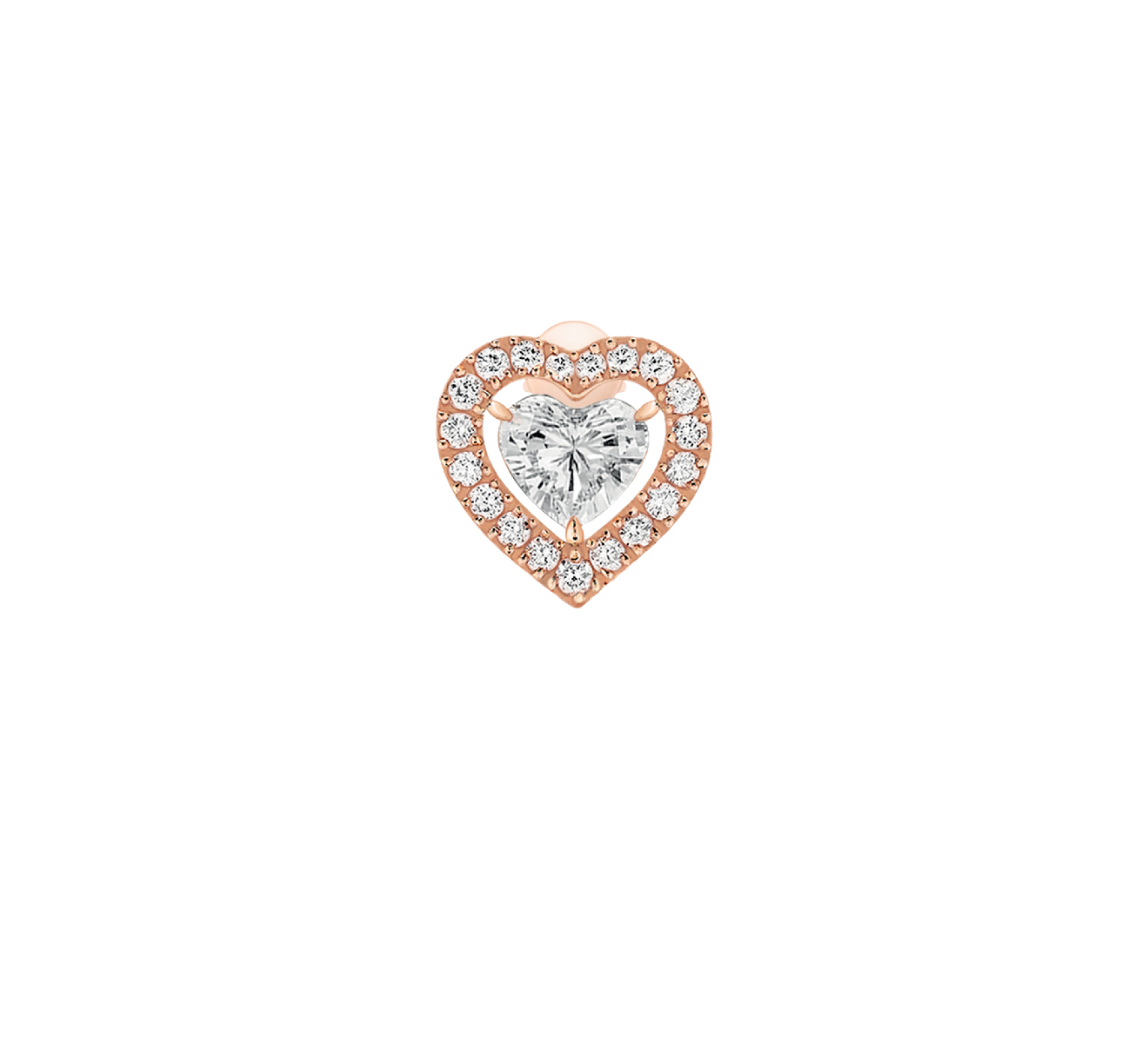 Серьга MESSIKA Joy 11562-PG - фото 1 – Mercury